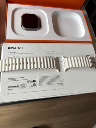 Apple Watch Ultra 2 Hermès Azul Marino/Plata