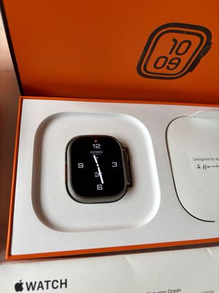 Apple Watch Ultra 2 Hermès Azul Marino/Plata