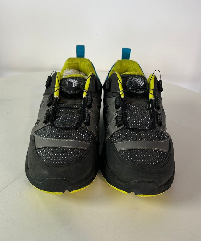 Zapatilla Infantil Geox Negra y Gris