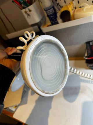 Lámpara Flexo Escritorio Blanca y Negra