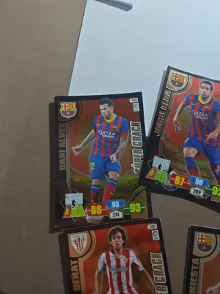 6 Cromos Adrenalyn 13-14 Supercracks