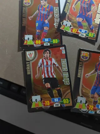 6 Cromos Adrenalyn 13-14 Supercracks