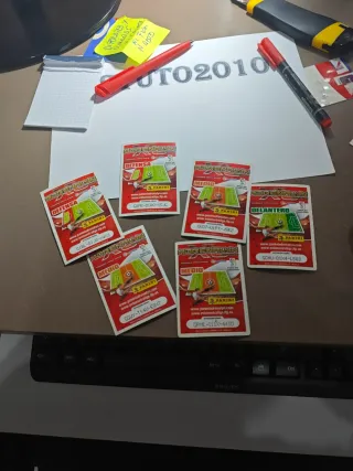 6 Cromos Adrenalyn 13-14 Supercracks