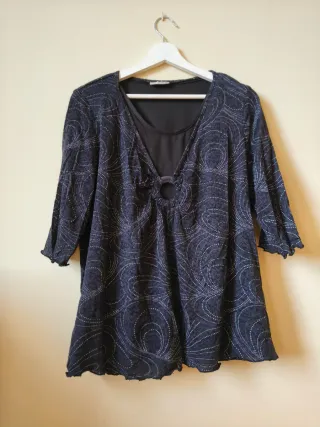 Blusa Canda Talla XL Estampada