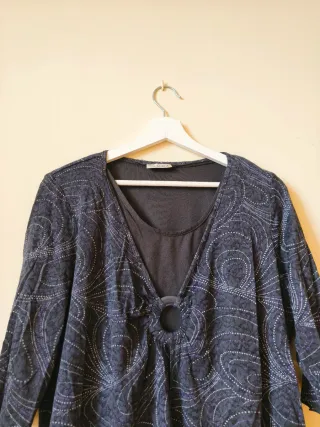 Blusa Canda Talla XL Estampada