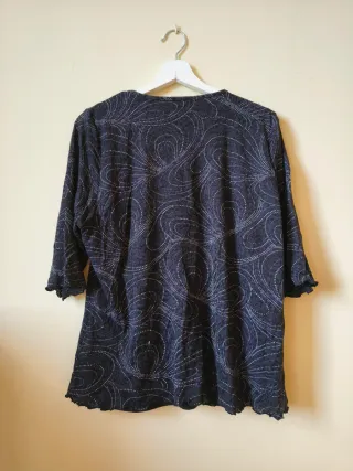 Blusa Canda Talla XL Estampada