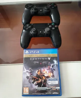 Consola PS4 500GB + 2 Mandos + Regalos