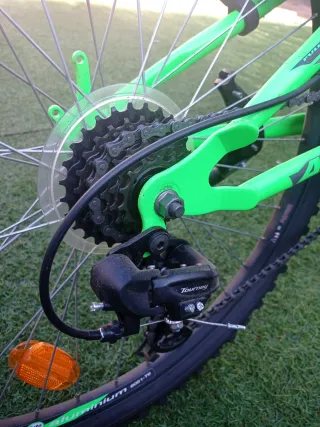 Bicicleta BTT Verde. Atala/Panter