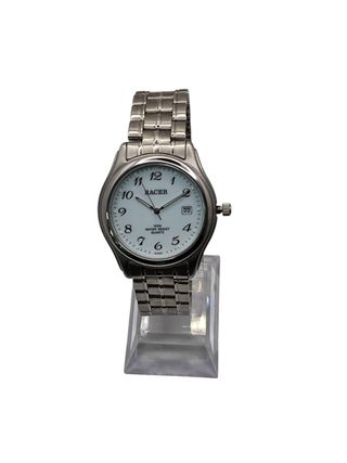 RELOJ RACER M12727 ACERO ESFERA BLANCA