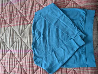 Maglia Wrangler blu con scritta bianca XS