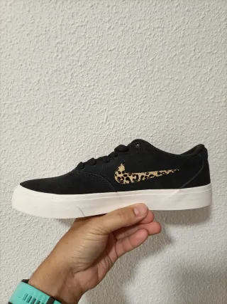 T40 Nike Charge Suede Leopardo