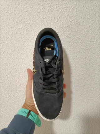 T40 Nike Charge Suede Leopardo