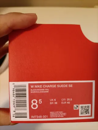 T40 Nike Charge Suede Leopardo