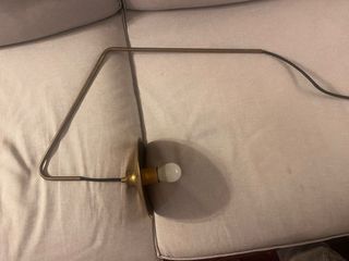 Lámparas de pared antiguas metálicas