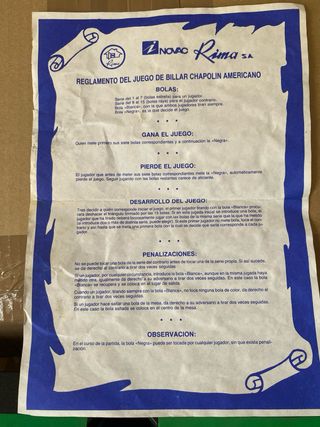 Mini mesa de billar para niños