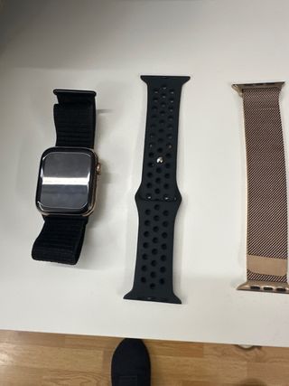 Apple Watch Serie 5 Acero color Oro rosa.