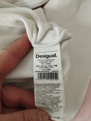 Sudadera Desigual Mickey Mouse Disney Talla M