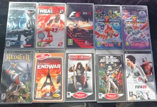 Conjunto di giochi PSP