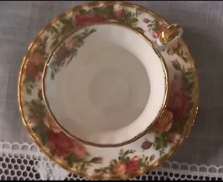 Juego 2 Tazas Royal Albert Porcelana Inglesa