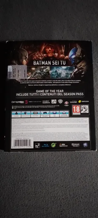 Batman Arkham Knight Game of the Year PS4
