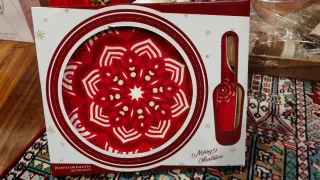 Piatto torta con palettina decorato