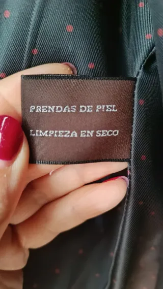 Gabardina Piel Negra Salvador Bachiller
