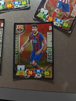 5 Cromos Adrenalyn 13-14 Edición Limitada