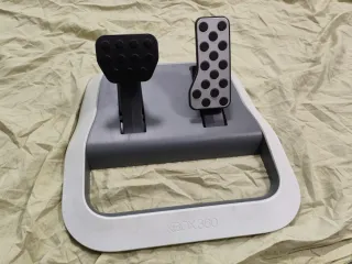 Volante Xbox 360 Microsoft con Pedales