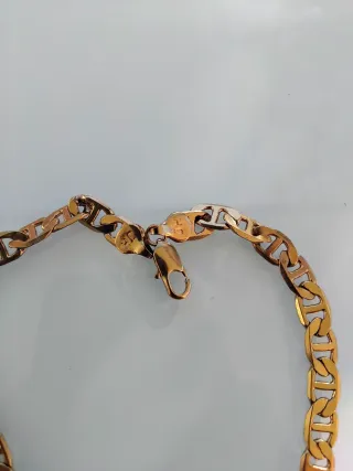 Cadena de hombre con colgante herradura