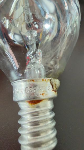 Lote 5 Lâmpadas Vintage Filamento 25W Osram