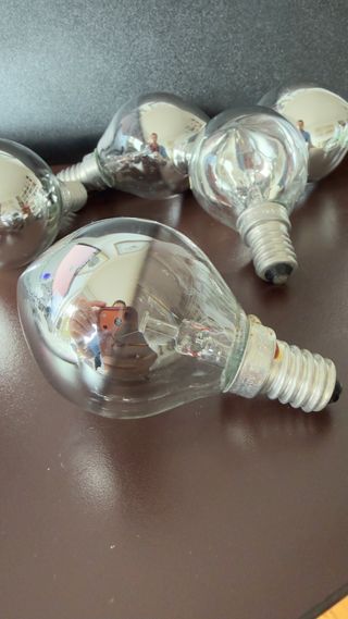 Lote 5 Lâmpadas Vintage Filamento 25W Osram