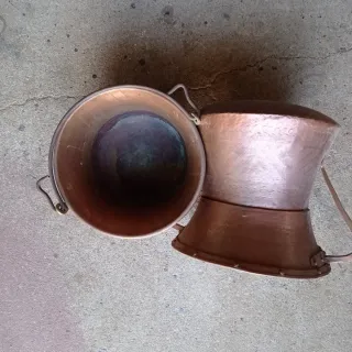 Vasi in rame per abbellimento locali