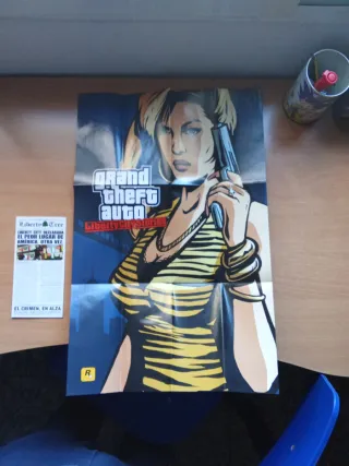 Manual + Póster GTA Liberty City Stories PSP