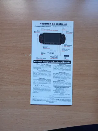 Manual + Póster GTA Liberty City Stories PSP