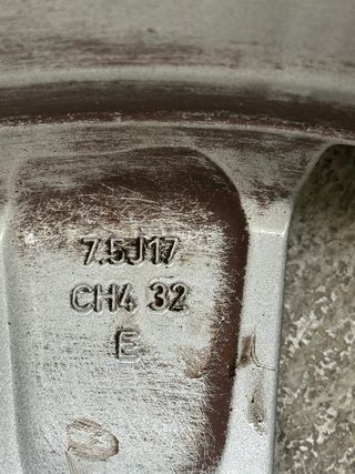 Llantas Peugeot 17 pulgadas