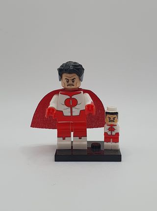 Invencible y Omni-Man compatible Lego