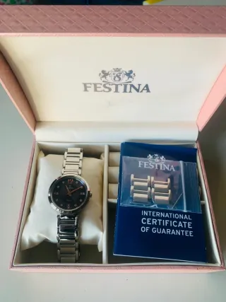 Reloj Festina Mujer F20212/4 Oro Plata