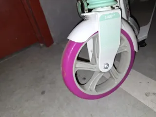 Patinete Oxelo Mid9 rosa magenta/claro