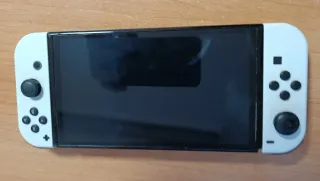 Nintendo Switch OLED Blanca + Mando Tom Nook