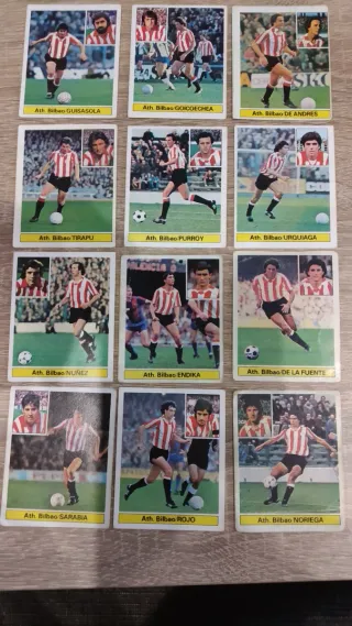 Cromos Athletic Liga 81-82