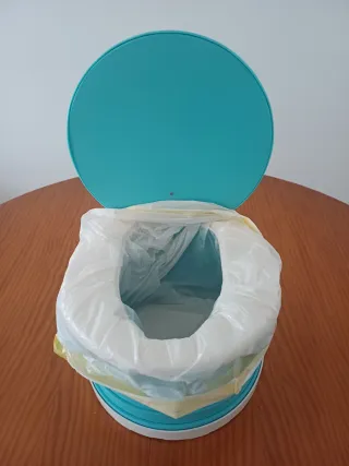 Orinal plegable y portatil