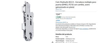 Cerradura Multisafe Fuhr 855R