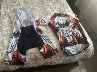 Conjunto Ropa Ciclismo Hombre Tallas M-L