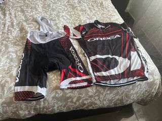 Conjunto Ropa Ciclismo Hombre Tallas M-L