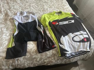 Conjunto Ropa Ciclismo Hombre Tallas M-L