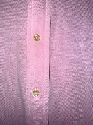 Camisa manga larga rosa RALPH LAUREN talla L