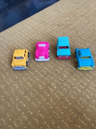 Lote 4 Coches de Juguete marca wonder wheels