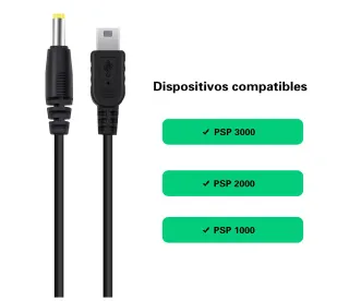 Cable USB PSP 1000/2000/3000 y PS3
