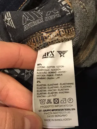 Jeans Avirex Uomo Taglia M