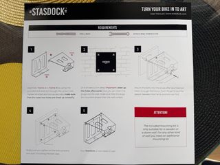 Soporte STASDOCK para Bicicleta y Accesorios.